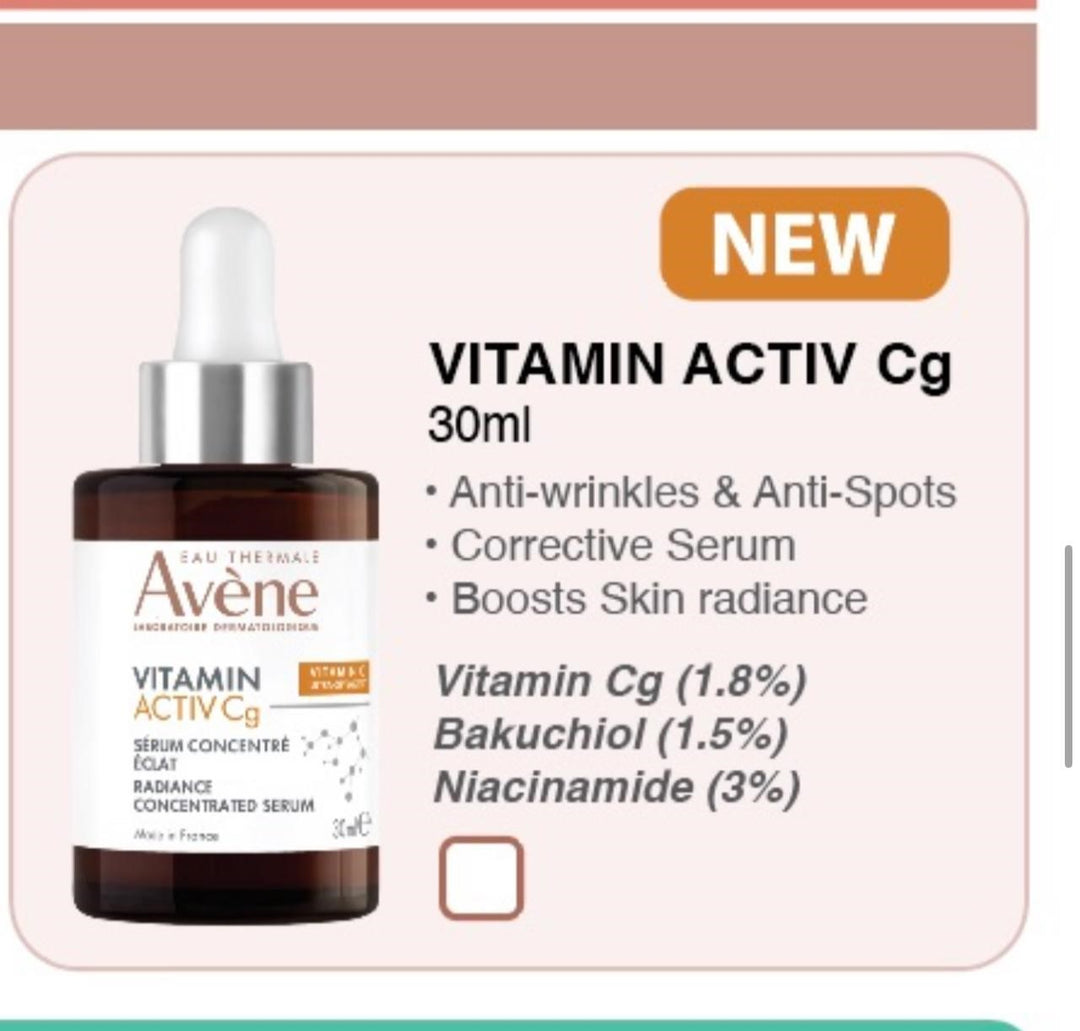 Avene Activ Cg Vitamin C Serum 30ml