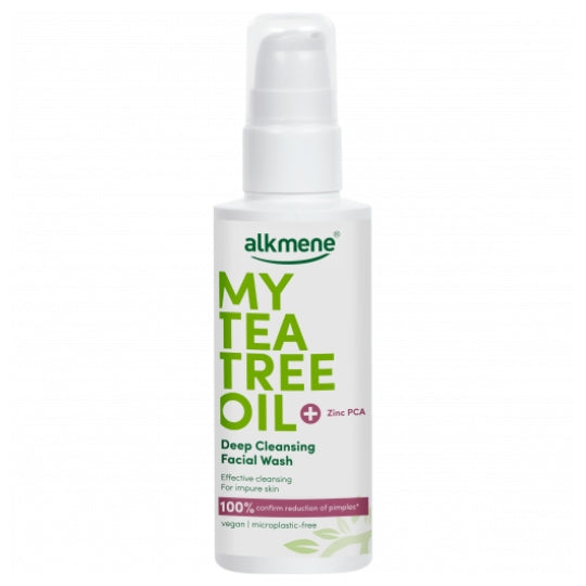 Alkmene My Tea Tree Oil Deep-Clean Facial Wash 150ml bottle.