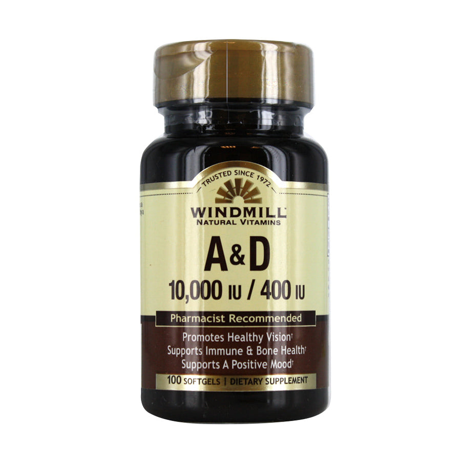 Windmill Vitamin A & D Softgel 100s