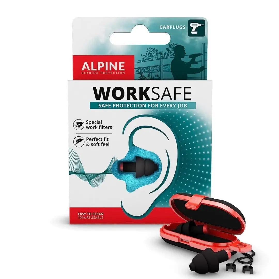 Alpine Worksafe Earplugs 1pair