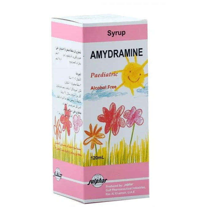 Amydramine Paed Alcohol Free Syrup 120ml