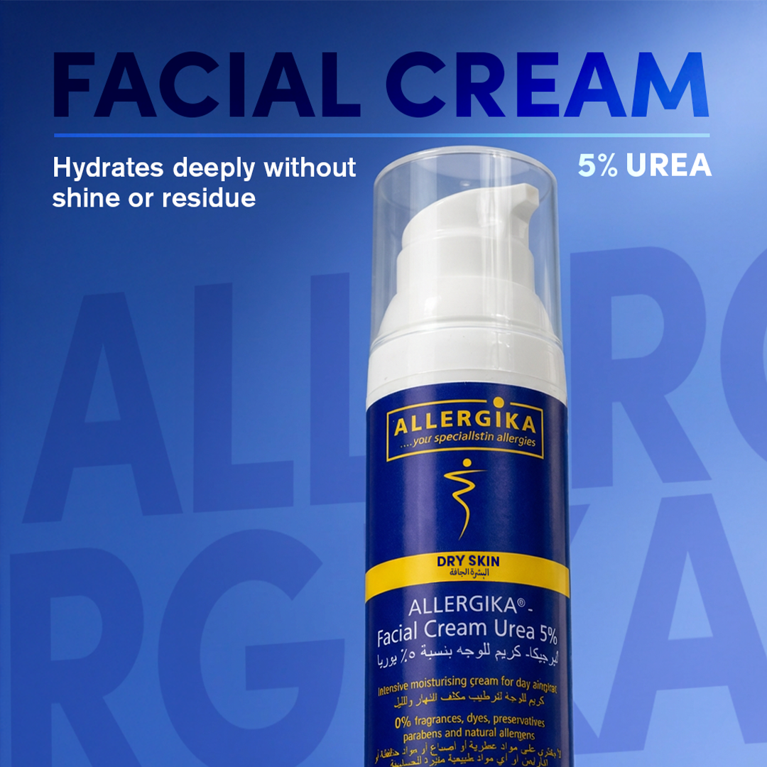 Allergika Skincare routine + Facial Cream ( Gift )