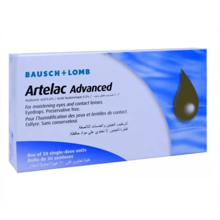 Artelac Advanced Eye Drop Minims 30S