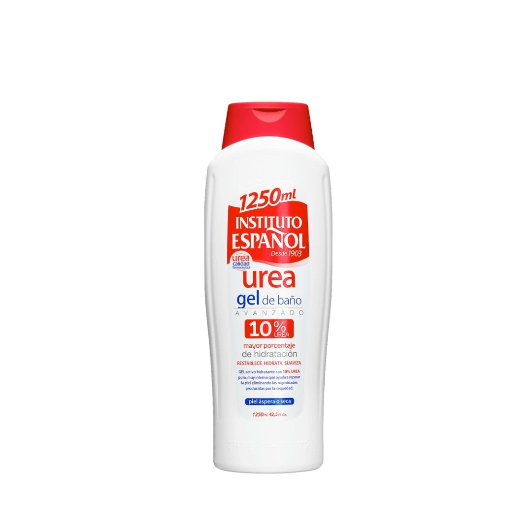 Urea shower gel with 10% urea for intense hydration and skin smoothing, 750 ml.