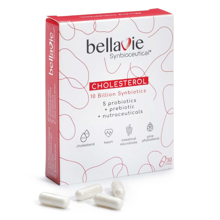 BellaVie Cholesterol 10b Synbiotics Cap 30s