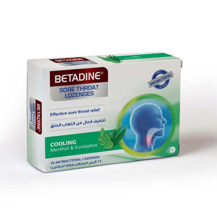 Betadine Menthol & Eucalyptus Lozenges 24s