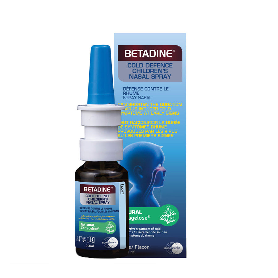 Betadine Cold Defence Childrens Nasal Spray 20ml