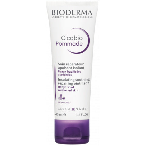 Bioderma Cicabio Pommade Cream 40ml - Skin repair cream for damaged skin.