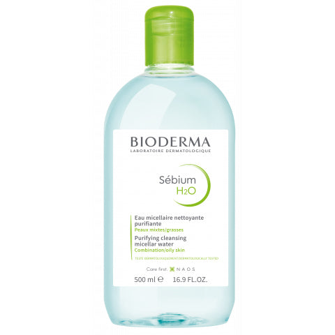 Bioderma Sebium H2O Micellar Water 500ml - Micellar water for oily skin.