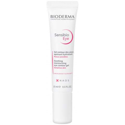 Bioderma Sensibio Eye Contour Gel 15ml - Hydrating gel for delicate eye area.