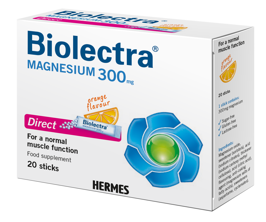 Biolectra Magnesium Direct 300mg Sachets 20s