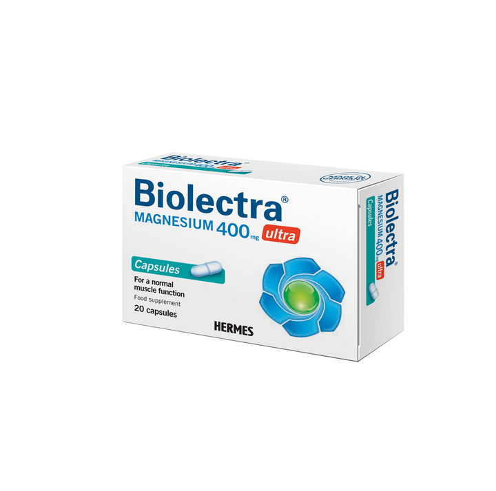 Biolectra Magnesium 400mg Capsules 20s
