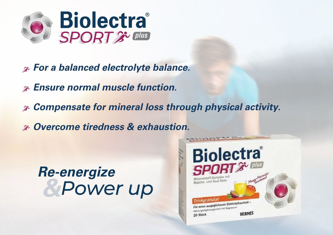Biolectra Sport Plus Sachet 20s