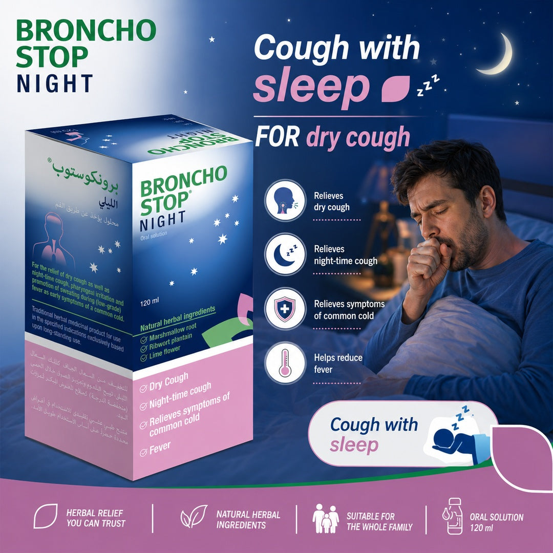 Bronchostop Night Oral Solution 200ml