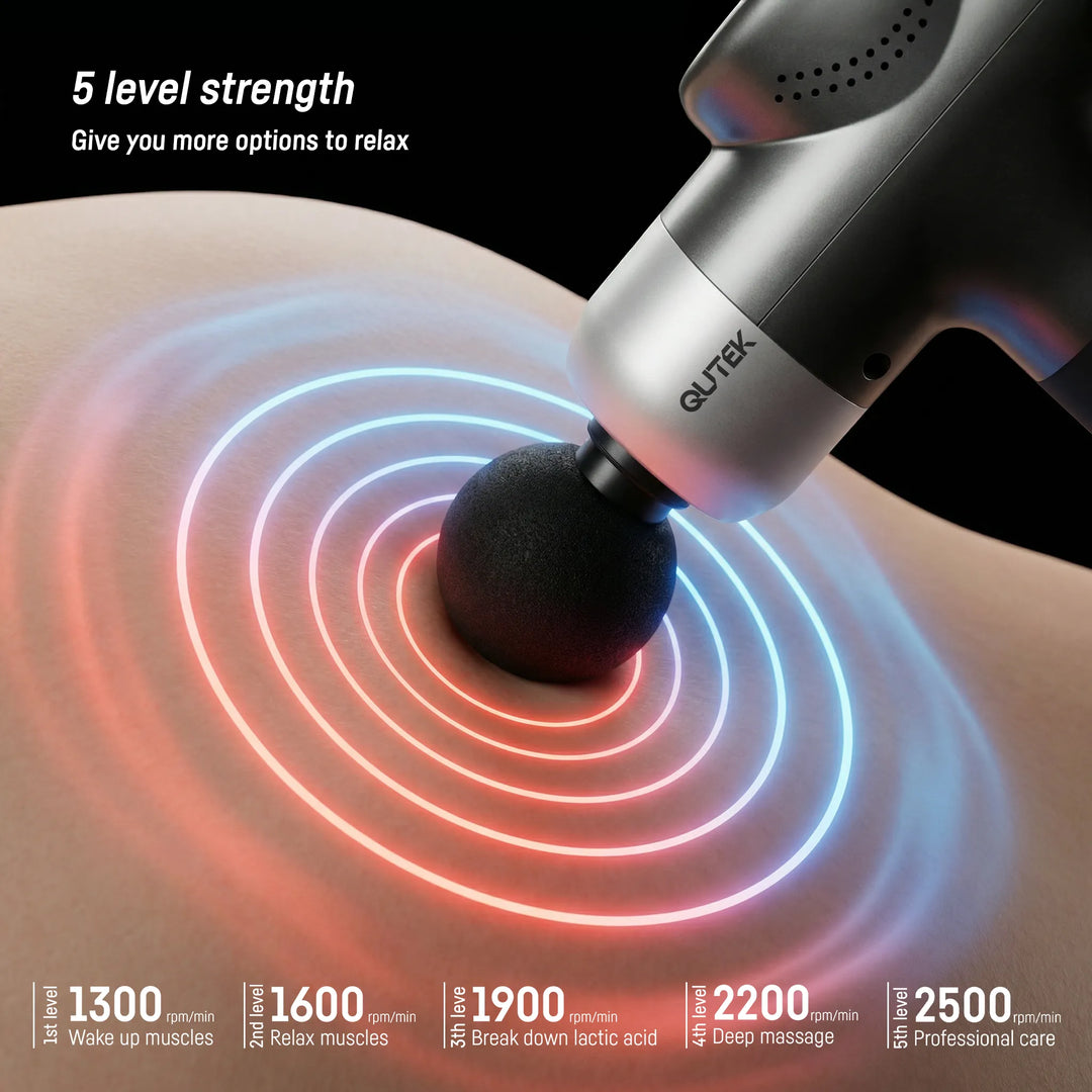 QUTEK KNOTS 500 GUN THERAPY MASSAGER