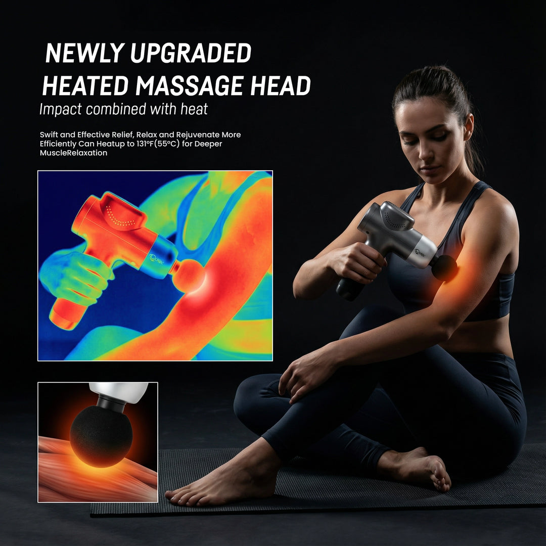 QUTEK CHM-A HEAT+ ICE HEAD MASSAGER