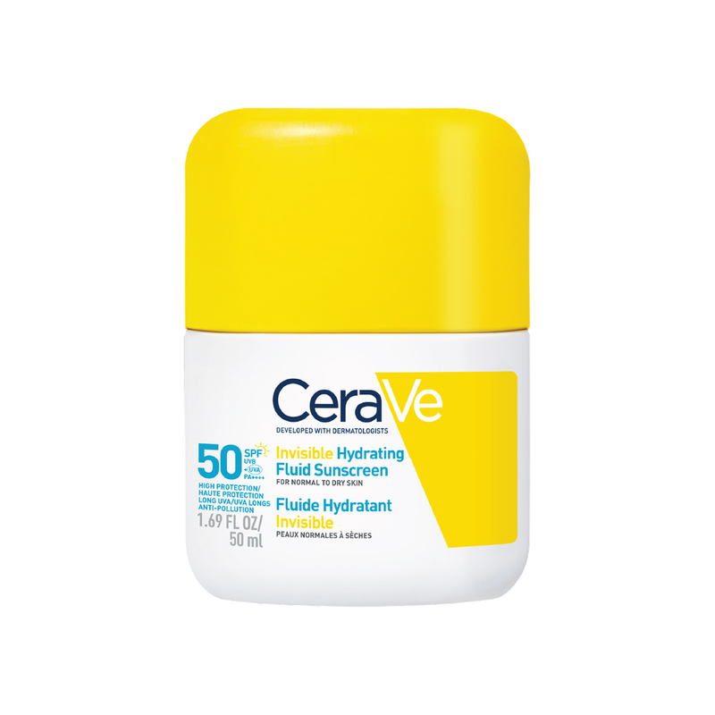 Cerave Spf50 Invisible Hydra Fluid Sunscreen 50Ml