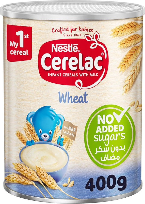 CERELAC WHEAT ZERO SUGAR 400G
