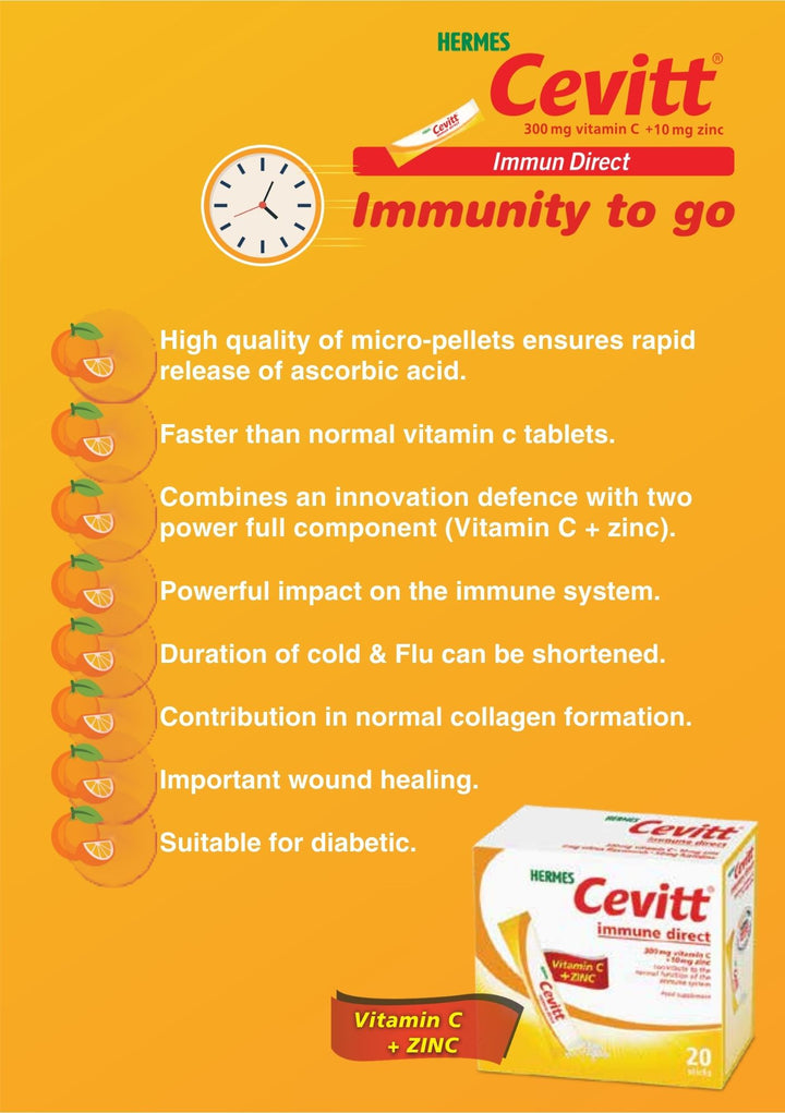 Hermes Cevitt Immune Direct Sachets 20s