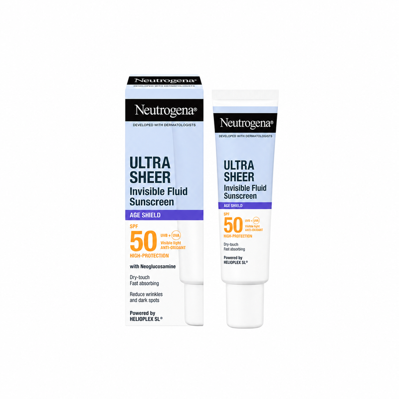 Neutrogena U-Sheer Spf50 Age Shield Fluid 50Ml