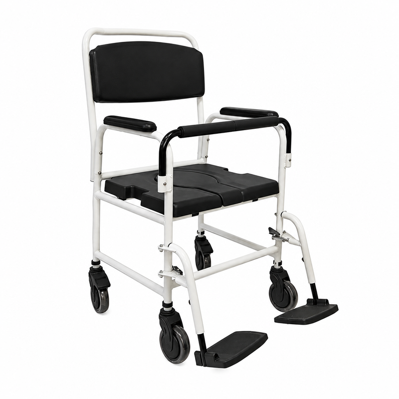 Wolaid Wl8803L-51 Heavyduty Commode Chair W/Wheel