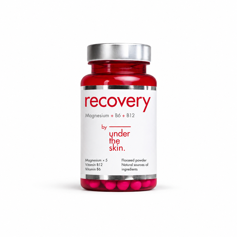 Under The Skin Recovery Magnesium + B6 + B12 Capsules 60pcs