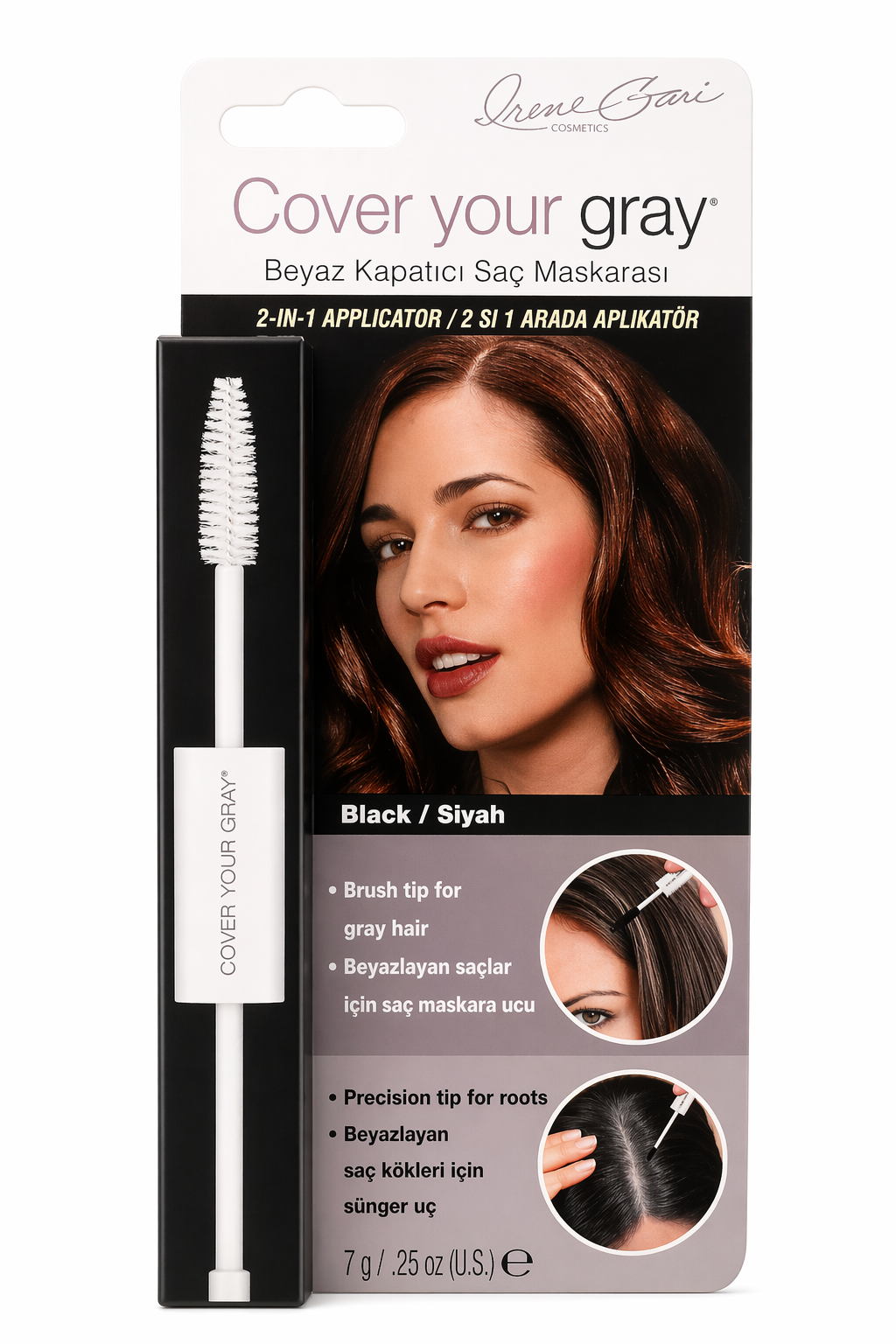 Cover Your Gray 153 Color Mascaras Black