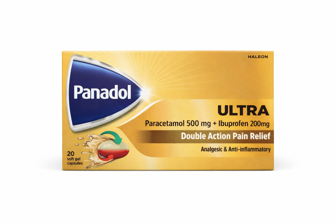 Panadol Ultra Double Action Pain Relief Cap 20S