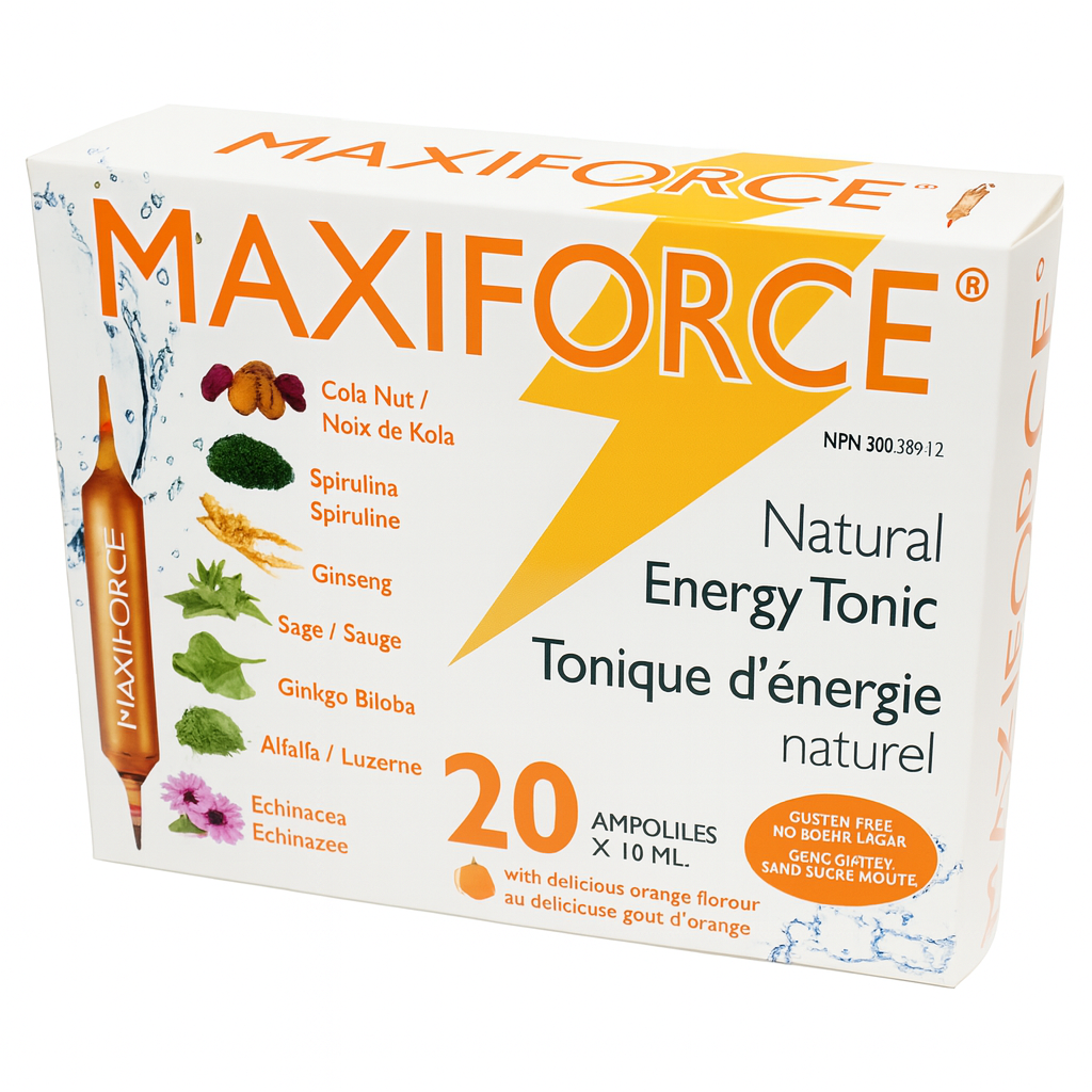 Maxiforce Natural Energy Tonic Amp 10Ml 20S