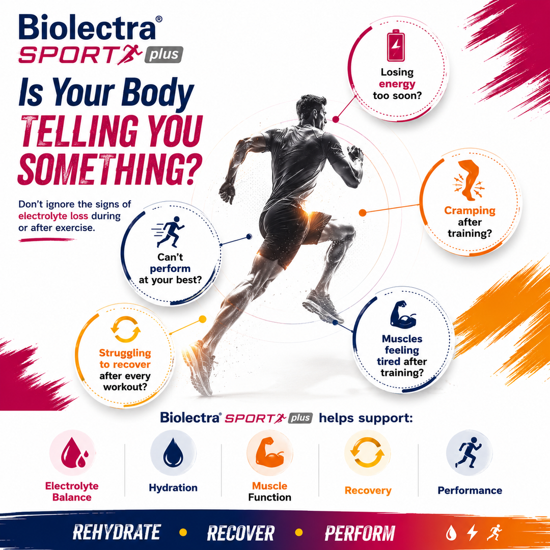 Biolectra Sport Plus Sachet 20s
