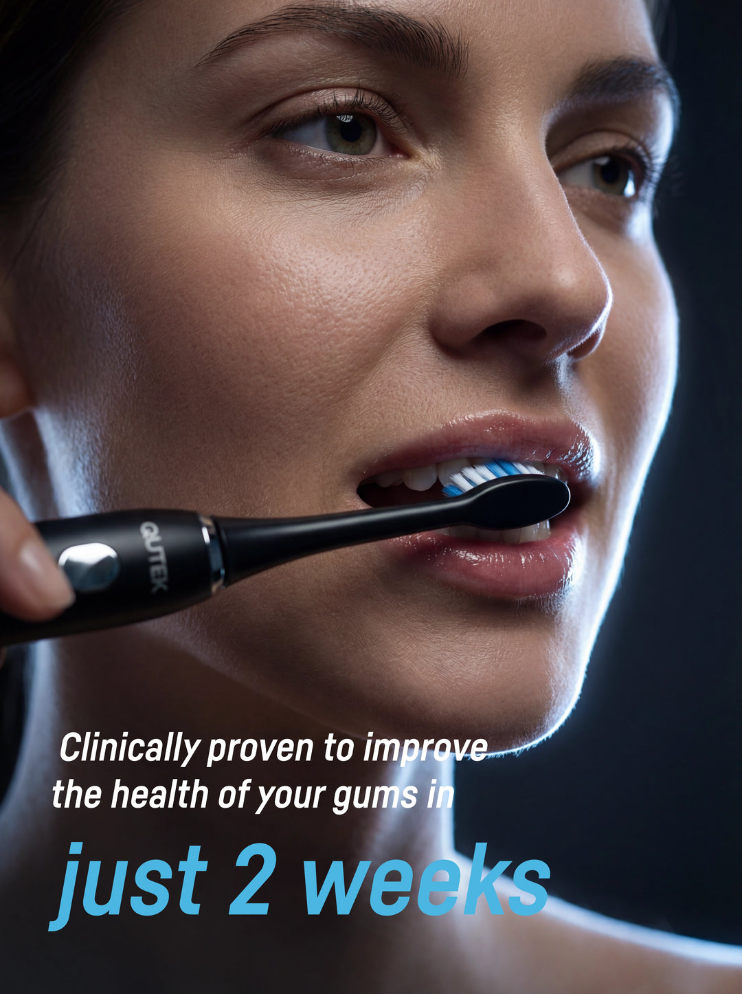 QUTEK QT-1741 BLACK DENTICARE SMART SONIC TB