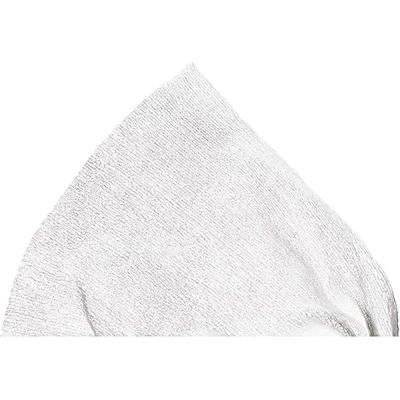 Close-up of a white fabric texture on a white background