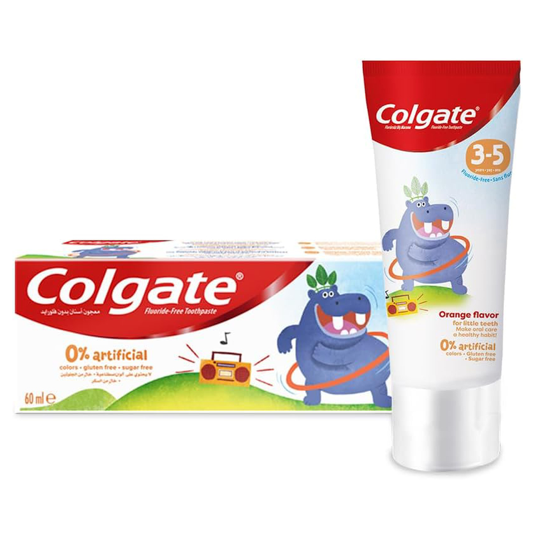 Colgate Toothpaste 3-5 Kids Orange Flavour 60ml