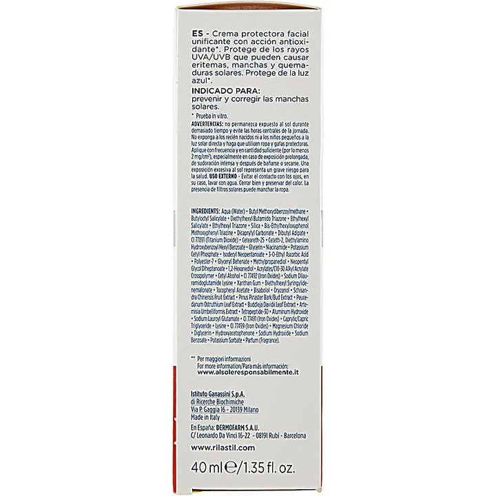 Cosmetic packaging with text on a white background