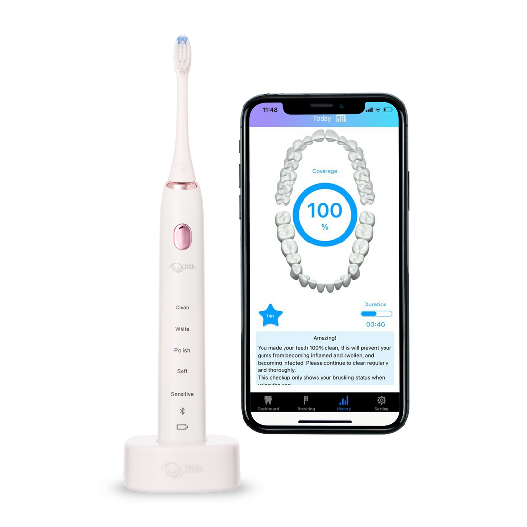 QUTEK QT-1741 WHITE DENTICARE SMART SONIC TB