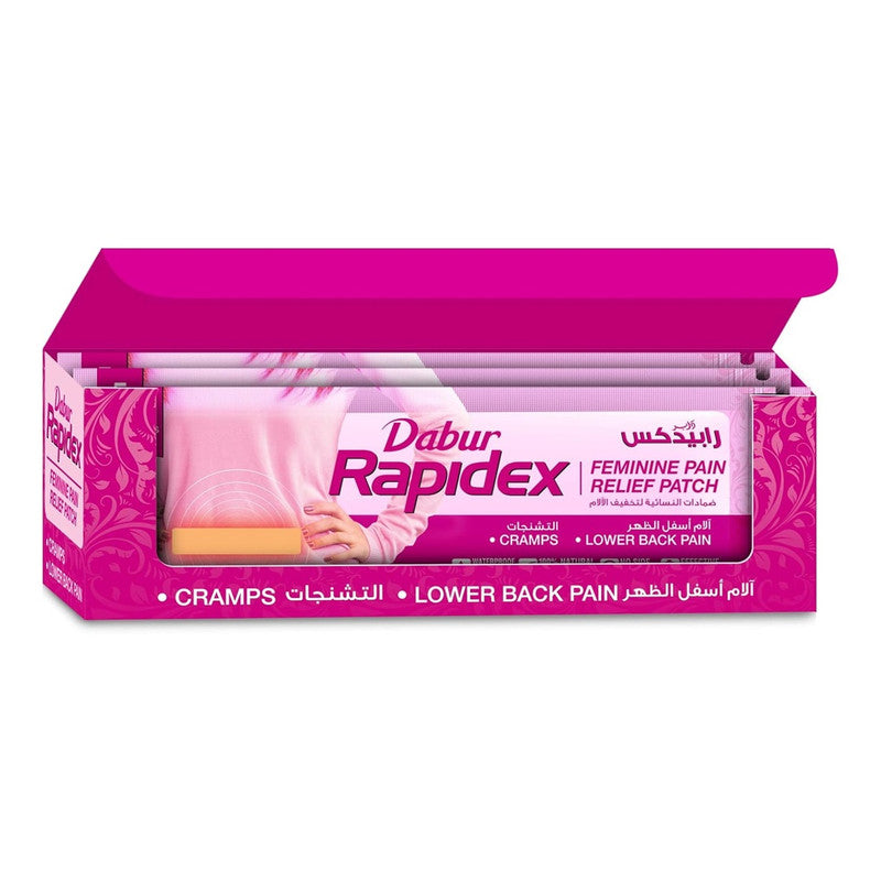 DABUR RAPIDEX FEMININE RELIEF PATCH 12S