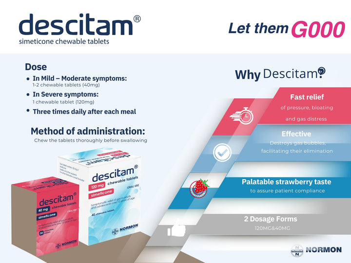 Descitam 120mg Tablets 40s