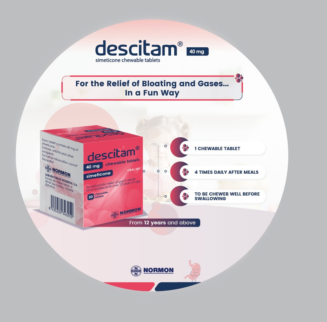 Descitam 40mg Tablets 30S