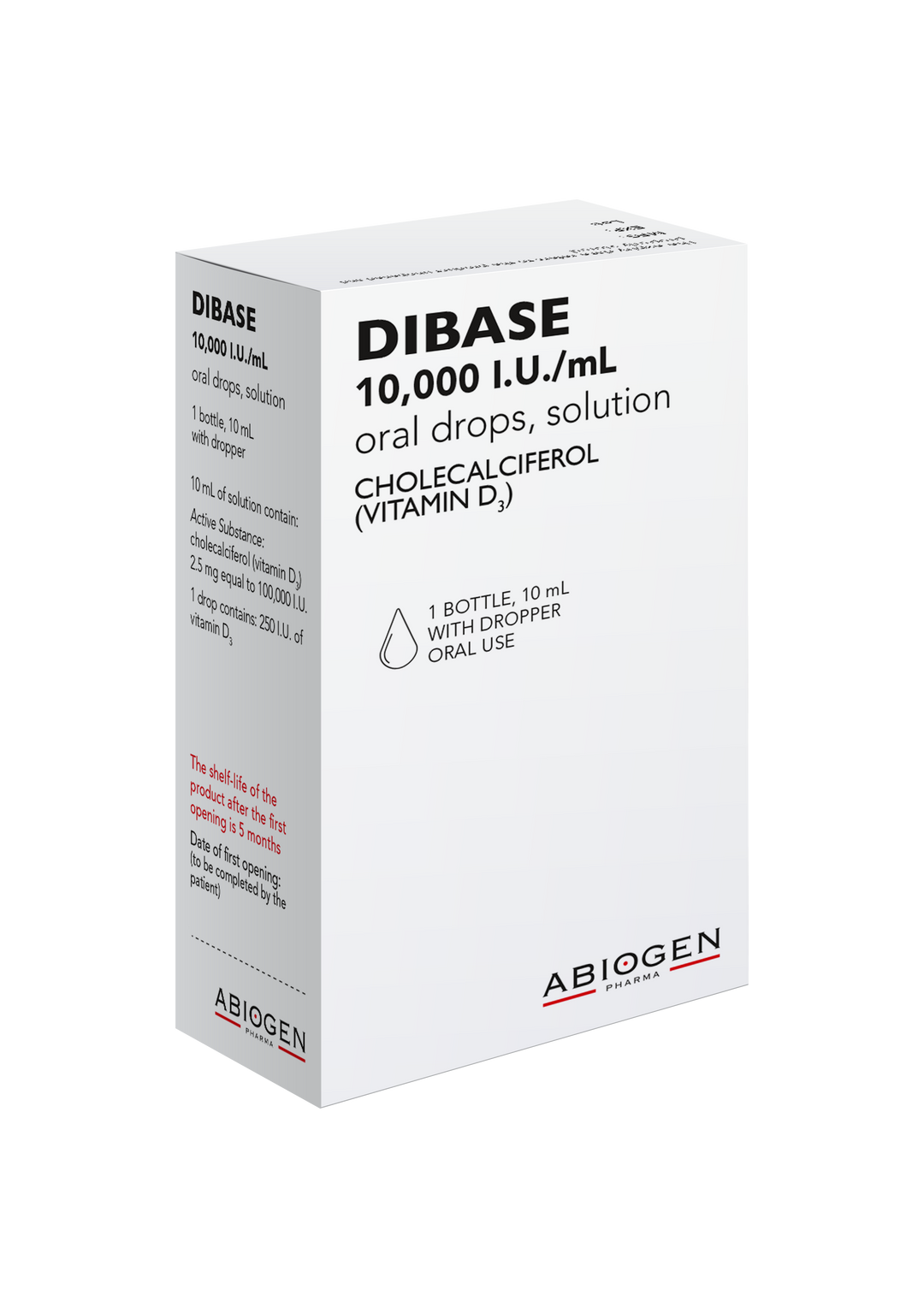 Dibase Oral Drops Bottle 10000 IU