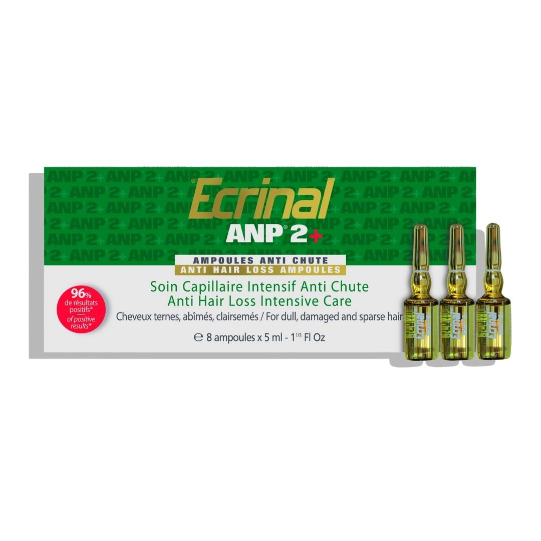 Intensive care ampoules formulated to reduce hair loss and promote regrowth, 5 ml, pack of 8.