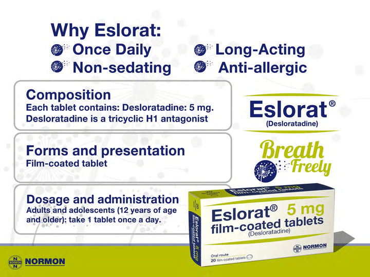 Eslorat 5mg Tablet 20s