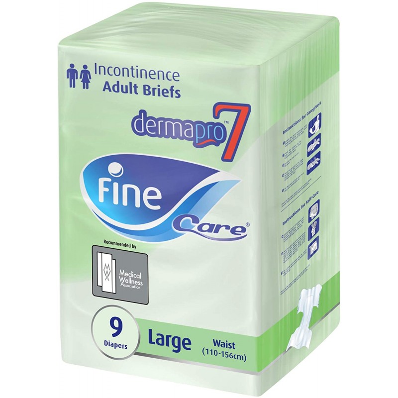 Fine Care Adult Diaper Large 9s