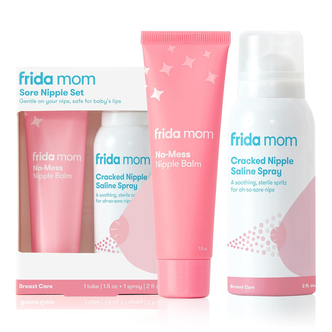 Frida Mom Sore Nipple Set (Balm + Spray)