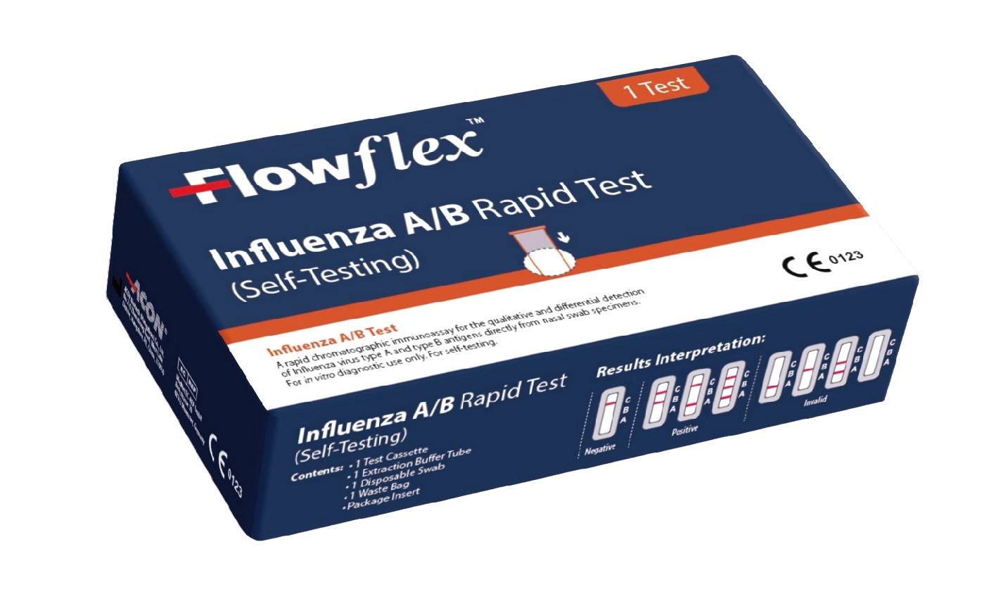 FLOWFLEX INFLUENZA A/B RAPID SELF-TEST 1S – Al Manara Pharmacy