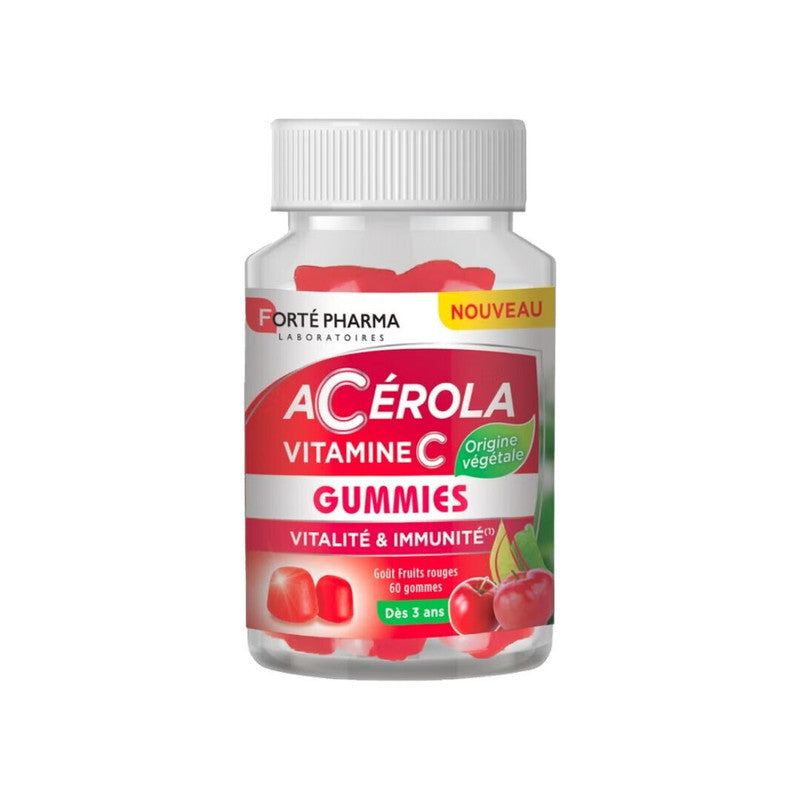 Forte Acerola Vit C Red Fruit Gummies 60S