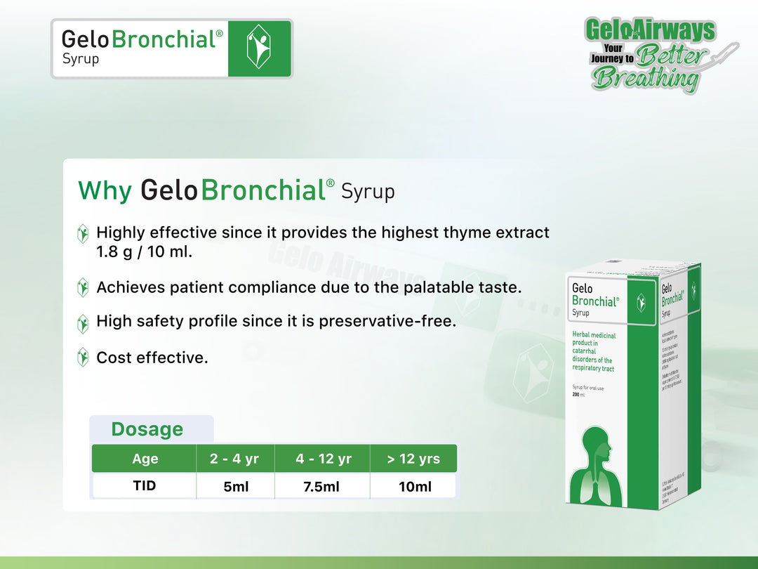 Gelobronchial Herbal Cough Syrup 200ml