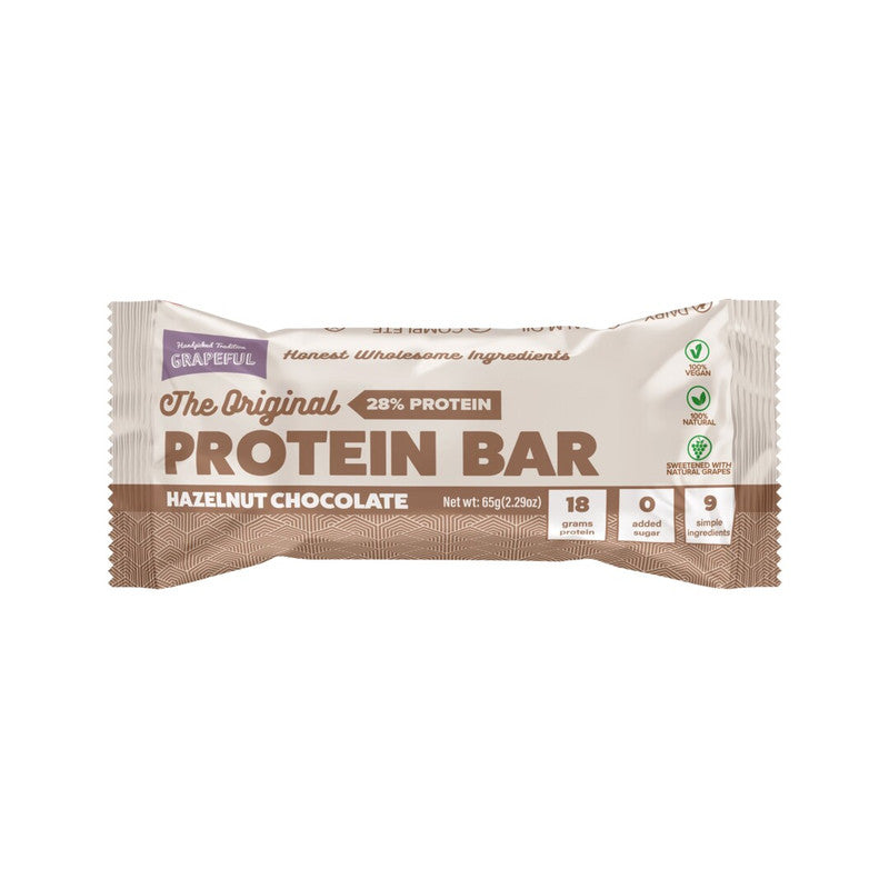 Grapeful Protein Choco Hazelnut Bar 65g 20s