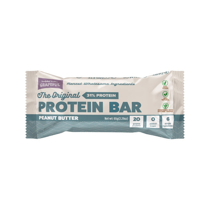 Grapeful Protein Peanut Butter Bar 65g 20s