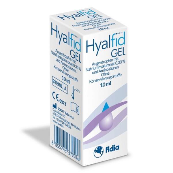 Hyalfid Gel Ophthalmic Sol 10ml