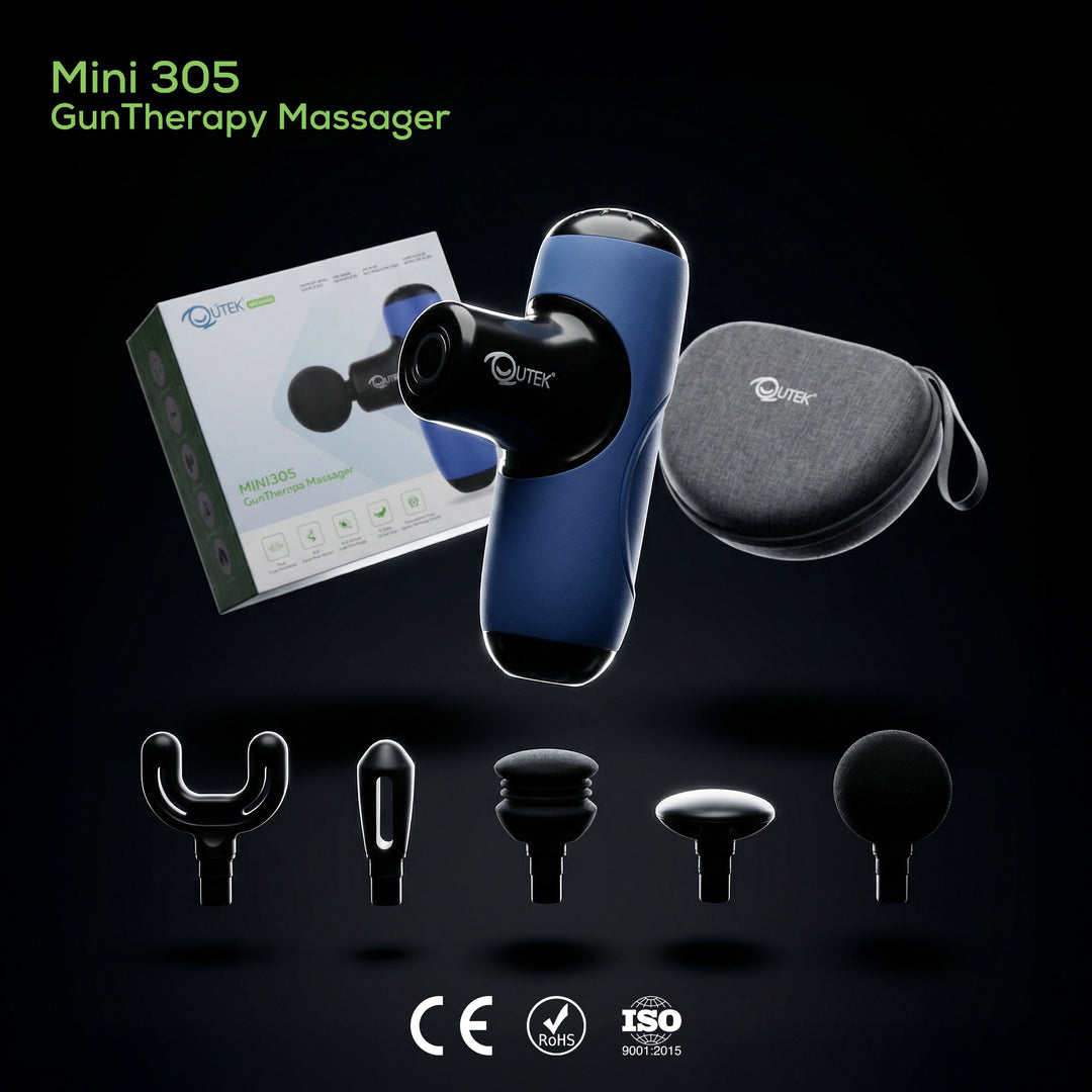 QUTEK MINI305 BLUE GUN MASSAGER